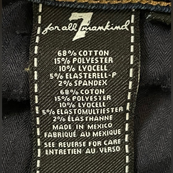 7 FOR ALL MANKIND WOMENS JEANS SIZE 28 - Picture 4 of 6